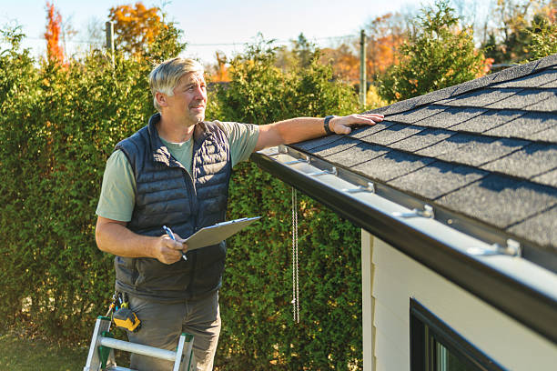 Professional Roof Leak Repair technician working in West Suffield, CT